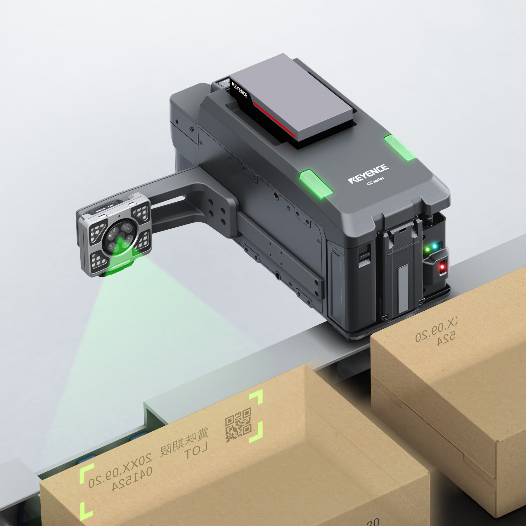 CC-1000シリーズ 段ボール用インクジェットプリンタ